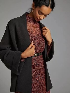 Anthropologie Clara Shawl Cardigan
